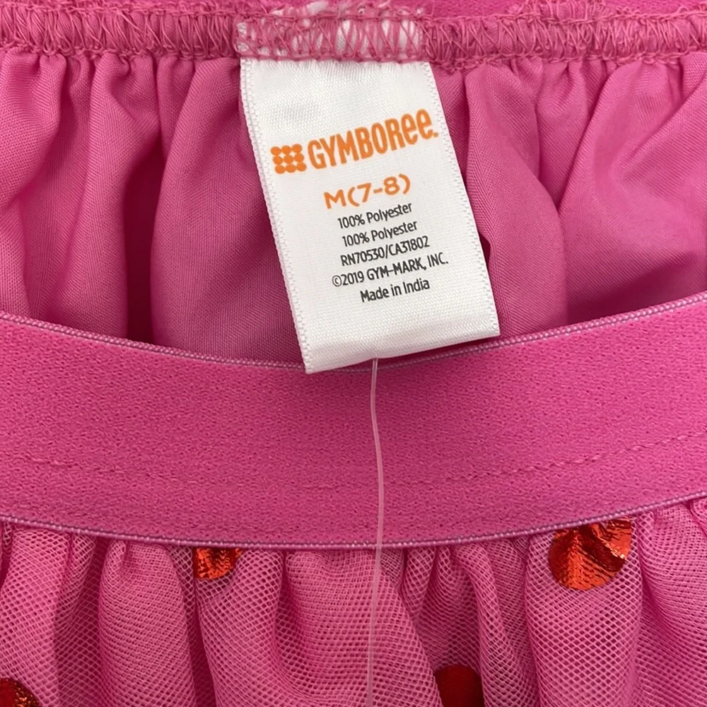 Gymboree heart tulle